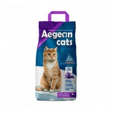 Aegean Cats Lavender Άμμος Υγιεινής Μπετονίτη με Άρωμα Λεβάντας 11,8Lt (10Kg)