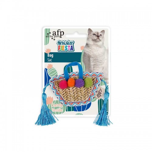Afp Bag Τσαντάκι από Ψάθα με Catnip (7.5x24x1.5cm)