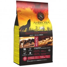Ambrosia Grain Free Adult Beef & Fresh Salmon 12Kg