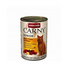 Animonda Carny Cat Senior Πατέ Με Μοσχάρι, Κοτόπουλο & Τυρί 400gr