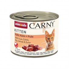 Animonda Carny Kitten Πατέ Με Μοσχάρι, Κοτόπουλο, Γαλοπούλα 200gr