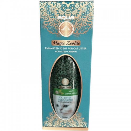 Aqua Pet Magic Zeolite Αρωματικό Τουαλέτας Γάτας Mint Chamomile 500gr