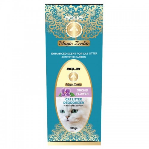 Aqua Pet Magic Zeolite Αρωματικό Τουαλέτας Γάτας Orchid Flower 500gr
