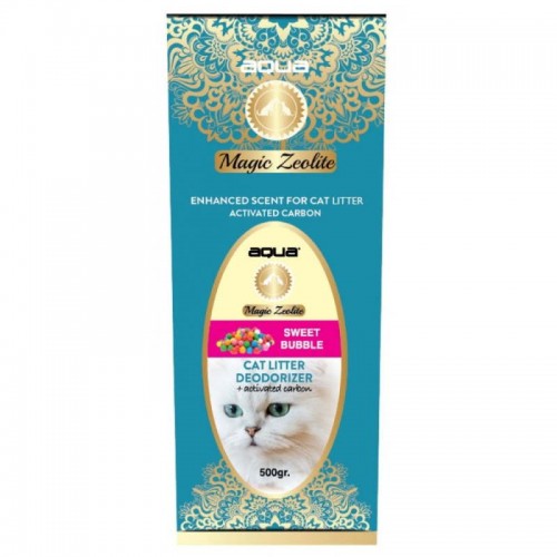 Aqua Pet Magic Zeolite Αρωματικό Τουαλέτας Γάτας Sweet Bubble 500gr