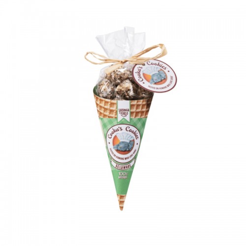 Cooka's Cookies Μπισκότα Little Kisses με Γεύση Σαρδέλα & Χοιρινό 50gr