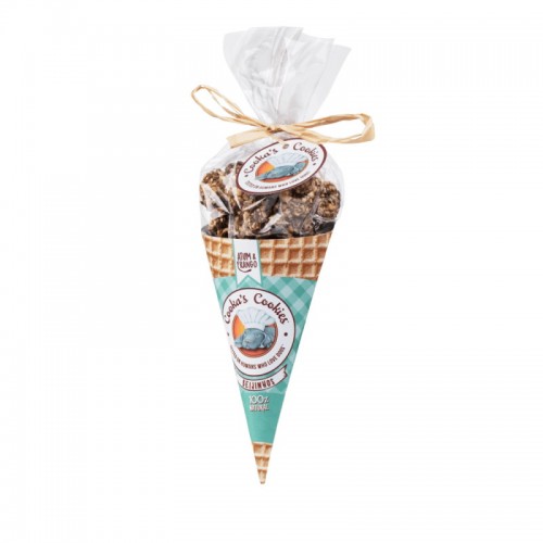 Cooka's Cookies Μπισκότα Little Kisses με Γεύση Τόνο & Κοτόπουλο 50gr