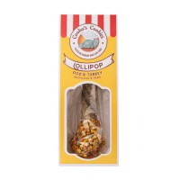 Cooka's Cookies Chewy Pop -Lollipop Με Γαλοπούλα Και Δέρμα Μπακαλιάρου 35-40gr