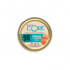 Wellness Core Cat Adult Πατέ 98% Κοτόπουλο & Σολομός 85gr