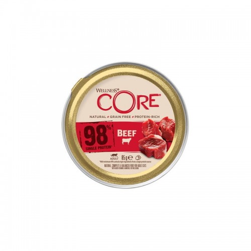 Wellness Core Cat Adult Πατέ 98% Μοσχάρι 85gr