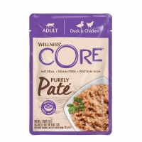 Wellness Core Cat Adult Πατέ Πάπια & Κοτόπουλο 85gr