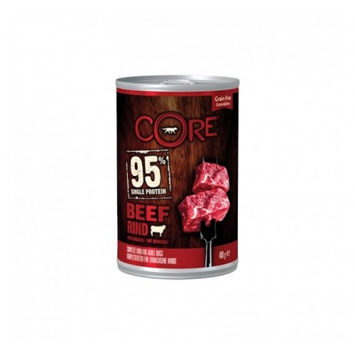 Wellness Core Μονοπρωτεΐνική Κονσέρβα Σκύλου με Βοδινό 400gr