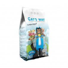 Cat's Way Carbon Effect Άμμος Υγιεινής Μπετονίτη, Χωρίς Άρωμα με Ενεργό Άνθρακα 5Lt (4,25Kg)