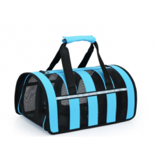 Τσάντα Μεταφοράς Για Σκύλους Γάτες & Τρωκτικά, Μπλε (50x28x27)