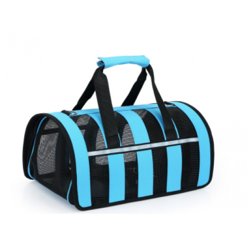 Τσάντα Μεταφοράς Για Σκύλους Γάτες & Τρωκτικά, Μπλε (50x28x27)