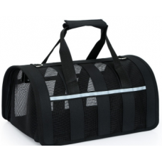 Τσάντα Μεταφοράς Για Σκύλους Γάτες & Τρωκτικά, Μαύρη (50x28x27)