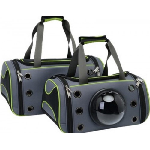 Τσάντα Μεταφοράς Γκρι - Πράσινο (44x30x20cm)