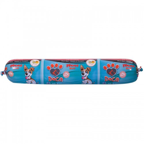 Doca Σαλάμι με Κουνέλι και Κολοκύθα για Σκύλους 800gr