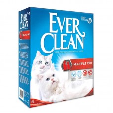 Ever Clean Multiple Cat Συγκολλητική Άμμος για Γάτες 6lt