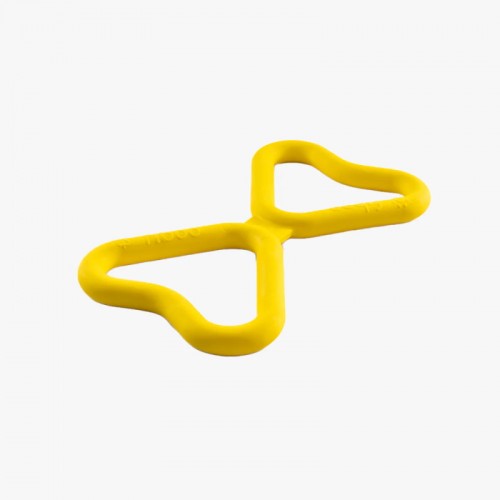 Fiboo Fib The Tug Toy Παιχνίδι για Σκύλους Κίτρινο 25cm 