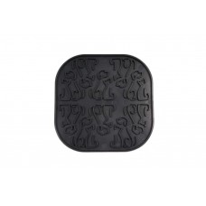 Fiboo Οικολογικό Lollipop Mat Μαύρο 19*19cm