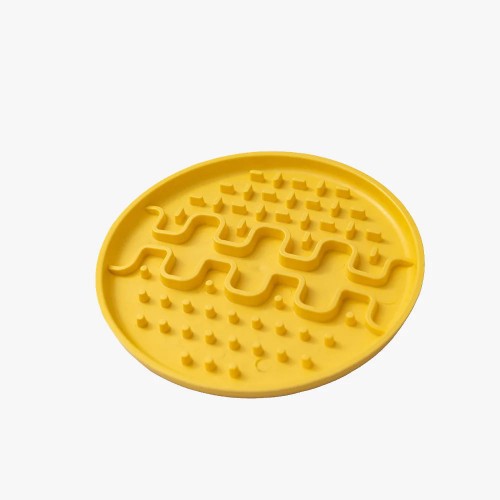 Fiboo Οικολογικό Lollipop Mini Mat Κίτρινο 13cm