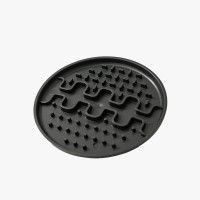 Fiboo Οικολογικό Lollipop Mini Mat Μαύρο 13cm