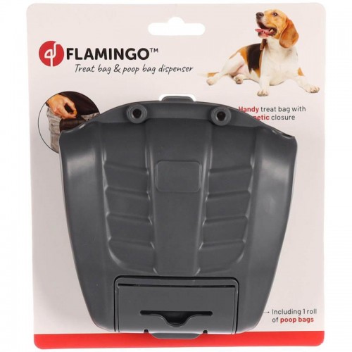 Flamingo Εκπαιδευτική Θήκη Σιλικόνης Για Λιχουδιές (14x8x14cm)