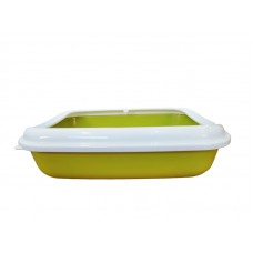 Georplast  Junior Ανοιχτή Τουαλέτα Γάτας με Αποσπώμενο Καπάκι  (38x28x10.5cm)