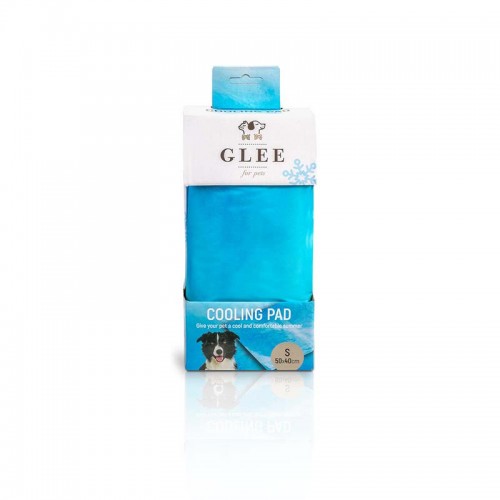 Glee Cooling Pad Αδιάβροχο Δροσιστικό Χαλάκι Γαλάζιο S (40x50 cm)