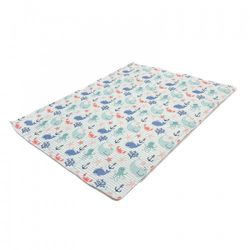 Glee Cooling Pad Αδιάβροχο Δροσιστικό Χαλάκι Ocean Life S (50x40 cm)