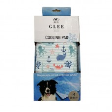 Glee Cooling Pad Αδιάβροχο Δροσιστικό Χαλάκι Ocean Life M (65x50 cm)