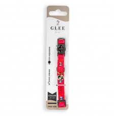 Glee Περιλαίμιο Γάτας Ιμάντας με Πλαστικό Κούμπωμα Ασφαλείας & Κουδουνάκι Meow (10mmx30cm)