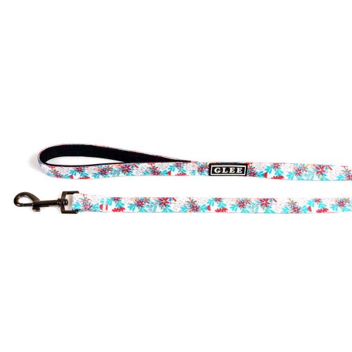 Glee Οδηγός Περιπάτου Ιμάντα Short Leash Floral (20mm/120cm)- M