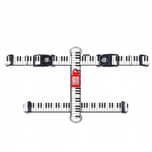 Max & Molly Επιστήθιο H - Harness Piano/XS