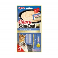 Ciao Churu Skin & Coat Λιχουδιά σε Κρέμα με Γεύση Τόνο για Γάτες (4x14gr)