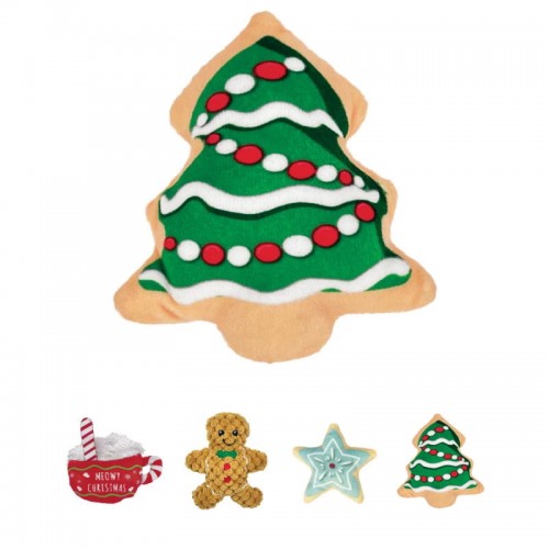 Kong Fun Cat Cafe Χριστουγεννιάτικο Παιχνίδι Γάτας (8.5cm)