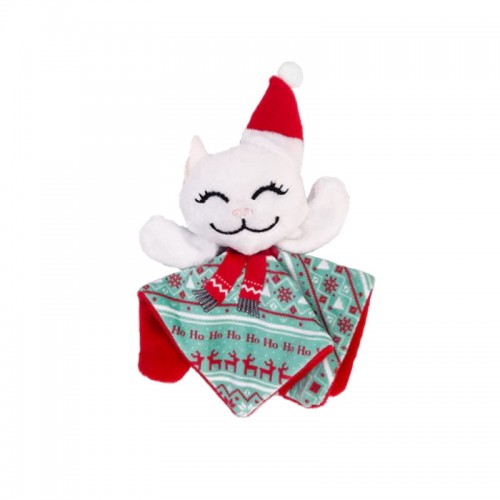 Kong Holiday Crackles Santa Kitty Χριστουγεννιάτικο Παιχνίδι Γάτας (16cm)
