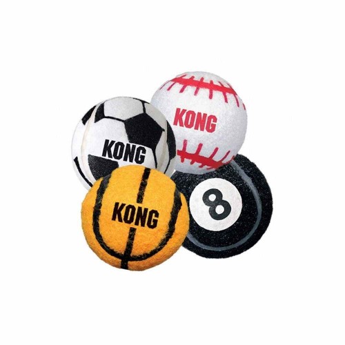 Kong Παιχνίδι Μάσησης & Ανάκτησης Χωρίς Ήχο για Σκύλους Sport Balls