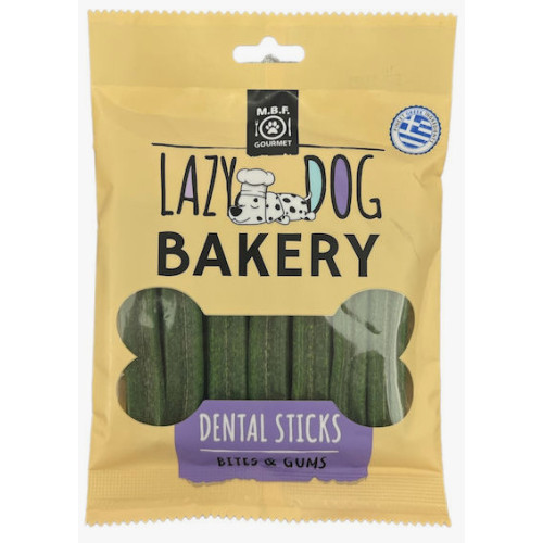 Lazy Dog Bakery Dental Sticks Μέντα 130gr