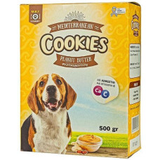 MBF Mediterranean Cookies Λιχουδιές Σκύλου Φυστικοβούτυρο 500gr