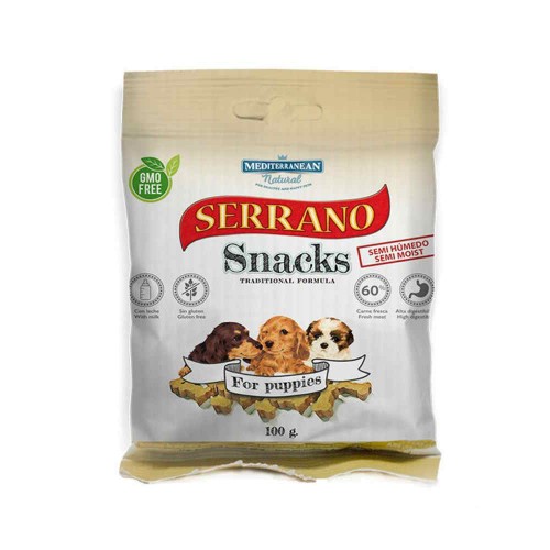Mediterranean Serrano Snacks for Puppies Λιχουδιά για Κουτάβια 100gr