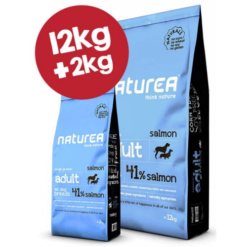 Naturea Naturals Mare North Atlantic Salmon 12Kg + 2Kg ΔΩΡΟ