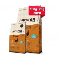 Naturea Elements Puppy Chicken 12Kg+2Kg ΔΩΡΟ