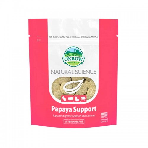Oxbow Natural Science Συπλήρωμα Διατροφής Papaya Support 120gr