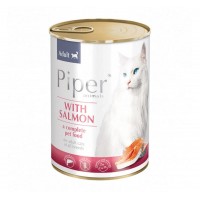 Piper Cat Adult Πατέ Με Σολομό 400gr