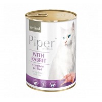 Piper Cat Sterilised Πατέ Με Κουνέλι 400gr