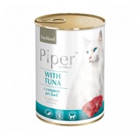 Piper Cat Sterilised Πατέ Με Τόνο 400gr
