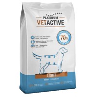 Platinum Vetactive Light Μαγειρευτή - Ξηρά Τροφή 10Kg (2 x 5Kg)