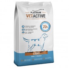 Platinum Vetactive Light Μαγειρευτή - Ξηρά Τροφή 10Kg (2 x 5Kg)