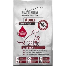 Platinum Adult Lamb & Rice Μαγειρευτή - Ξηρά Τροφή 10Kg (2 x 5Kg)